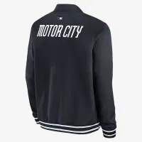 Detroit Tigers Authentic Collection City Connect мужские Nike MLB Full-Zip Bomber Куртка синий