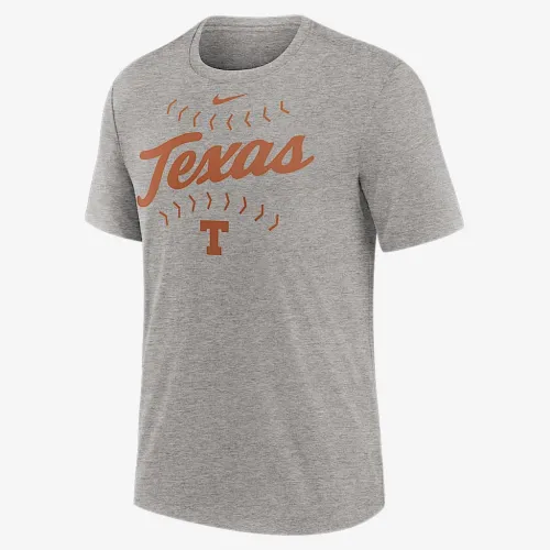 Texas Longhorns Campus Local чоловічі Nike College футболка колір сірий
