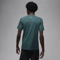 Nike Jordan Sport мужские Dri-FIT футболка цвет зеленый