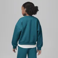 Nike Jordan Icon Play оверсайз Crew Little Kids Top колір зелений