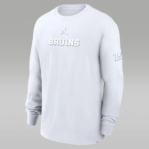 UCLA Bruins Statement Max90 чоловічі Nike College Long-Sleeve футболка колір білий