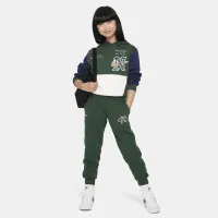 Nike Sportswear Club Fleece Big дитячі Толстовка з капюшоном колір зелений