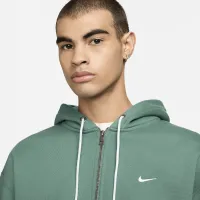 Nike Solo Swoosh чоловічі Full-Zip Толстовка з капюшоном колір зелений