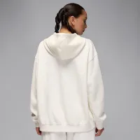 Nike Jordan Brooklyn Fleece жіноча Pullover Толстовка з капюшоном колір білий