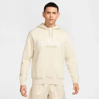 Nike Club чоловічі Fleece Pullover Толстовка з капюшоном колір коричневий