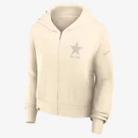 Dallas Cowboys Established Women’s Nike NFL Full-Zip Толстовка с капюшоном цвет коричневый
