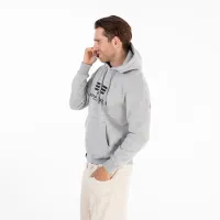 Кофта/футболка Alpha Industries Basic Hoody 17831217 - Серая