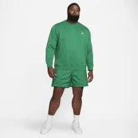 Nike Sportswear Club Fleece мужские Crew цвет зеленый
