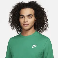 Nike Sportswear Club Men's Long-Sleeve T-Shirt Green