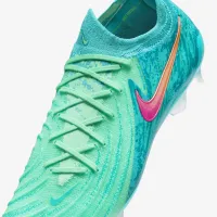 Nike Phantom GX 2 Elite LV8 FG Low-Top футбольні бутси колір зелений
