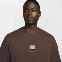 Nike Sportswear мужские Max90 футболка цвет коричневый