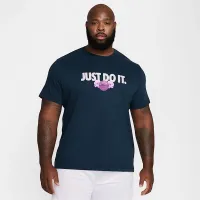 Nike чоловічі Dri-FIT баскетбольні футболка блакитний