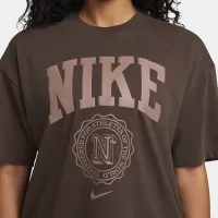 Nike Sportswear Essentials жіноча футболка колір коричневий