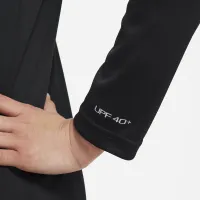 Nike Swim Big детские (для мальчиков) Long-Sleeve Hydroguard цвет черный