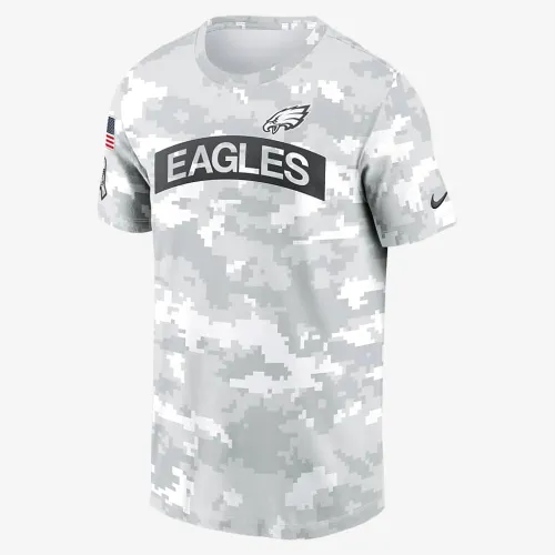 Philadelphia Eagles Salute to Service Edge Arch чоловічі Nike Dri-FIT NFL футболка колір білий