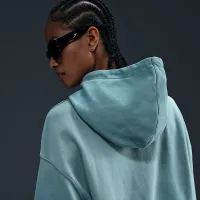 Nike Sportswear Phoenix Fleece жіноча оверсайз French Terry Толстовка з капюшоном блакитний