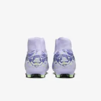 Nike United Mercurial Superfly 10 Academy MG High-Top футбольные бутсы цвет фиолетовый