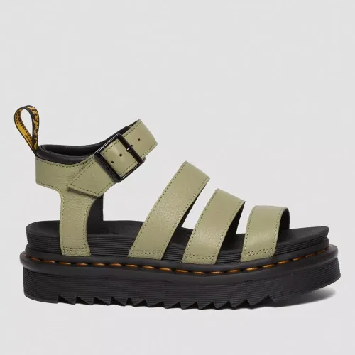 Сандали Dr Martens Blaire Pisa Leather Strap Platform 30706358 - Зеленые