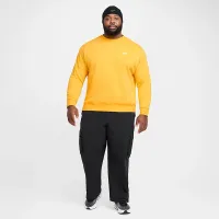 Nike Sportswear Club Fleece мужские Crew Yellow
