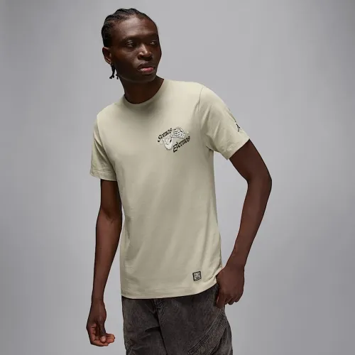 Nike Jordan чоловічі футболка колір коричневий