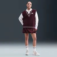 Nike Sportswear женская Waffle-Knit Vest цвет красный