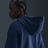 Caitlin Clark Nike баскетбольні Phoenix Fleece Pullover Толстовка з капюшоном блакитний