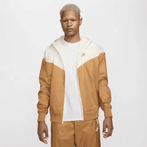 Nike Sportswear Windrunner мужские Hooded Куртка цвет коричневый