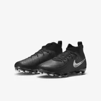 Nike Jr. Phantom Luna 2 Academy Little/Big дитячі MG футбольні бутси колір чорний