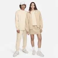 Nike Sportswear Club Fleece женская Crew-Neck свитшот цвет коричневый