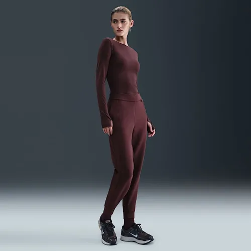 Nike 24.7 ImpossiblySoft жіноча Dri-FIT Mid-Rise Joggers колір червоний