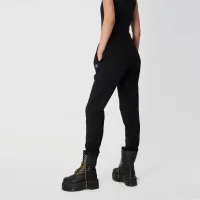 Штани Champion C Logo Rib Cuff Fleece Joggers 115486-KK001 - Чорні