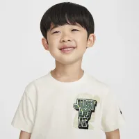 Nike Step Up Your Game Toddler Graphic футболка цвет белый