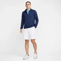 Nike Tour мужские 1/2-Zip для гольфа Top синий