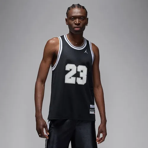 Nike Jordan Essentials чоловічі Summer Jersey колір чорний