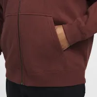 Nike Solo Swoosh чоловічі Full-Zip Толстовка з капюшоном колір коричневий