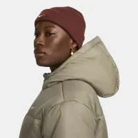 Nike Terra Swoosh Beanie цвет коричневый