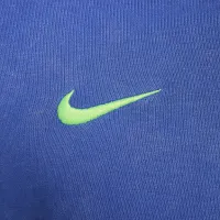 FC Barcelona Club Third мужские Nike Soccer French Terry Full-Zip Толстовка с капюшоном синий