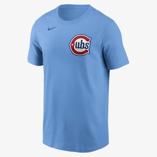 Ian Happ Chicago Cubs Fuse чоловічі Nike MLB футболка блакитний