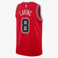 Zach LaVine Chicago Bulls 2023/24 Icon Edition Big детские Nike NBA Swingman Jersey цвет красный