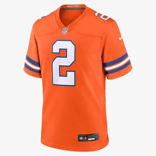 Patrick Surtain II Denver Broncos чоловічі Nike NFL Game Football Jersey Orange