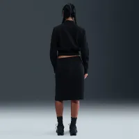 Nike Tech женская Fleece Crew цвет черный