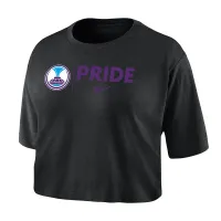 Orlando Pride жіноча Nike Dri-FIT Soccer Cropped футболка колір чорний