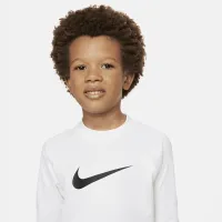 Nike Swim Little детские (для мальчиков) Long-Sleeve Hydroguard цвет белый