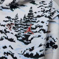 Nike Jordan Brooklyn Fleece Big дитячі Holiday Pullover Толстовка з капюшоном колір білий