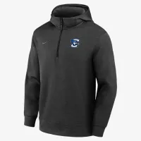 Creighton синийjays Nike NCAA мужские баскетбольные Coaches' Pullover Толстовка с капюшоном цвет черный