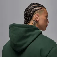 Nike Jordan Flight Fleece мужские Pullover Толстовка с капюшоном цвет зеленый