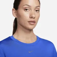 Nike One Classic жіноча Dri-FIT Short-Sleeve Cropped Top блакитний