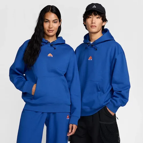 Nike ACG Therma-FIT Fleece Pullover Толстовка з капюшоном блакитний