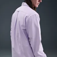 Nike Life мужские Oxford Shirt цвет фиолетовый