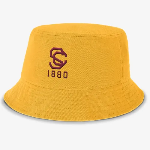 USC Trojans Legacy Apex мужские Nike College Bucket Hat Yellow